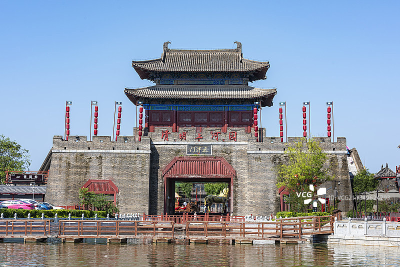 河南省开封市清明上河园图片素材