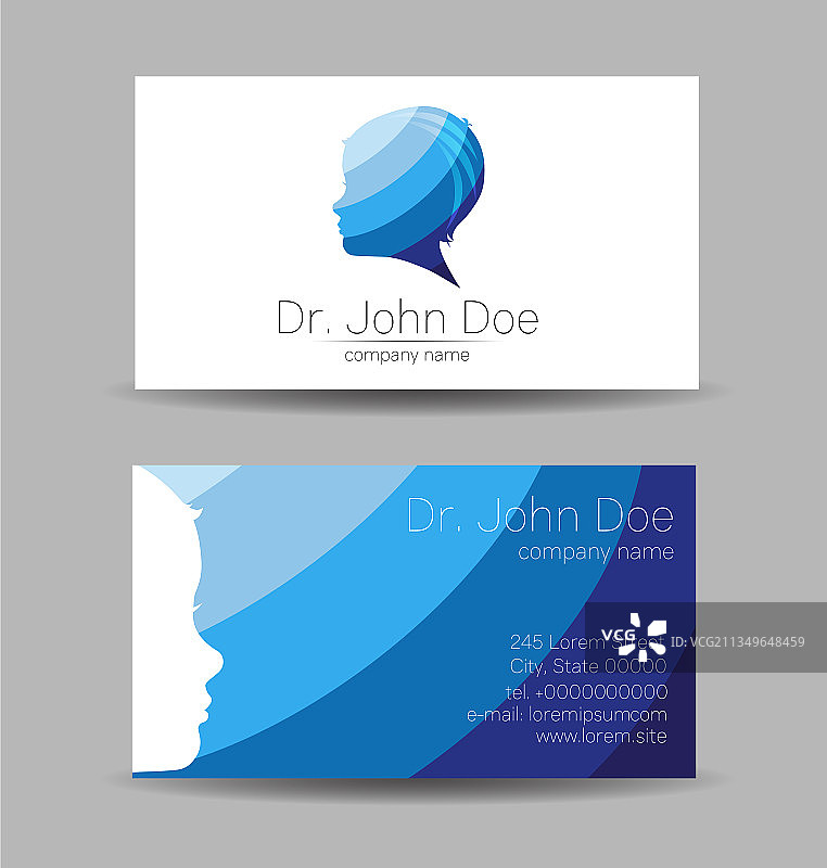 名片人头现代Logo图片素材