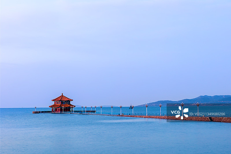 青岛前海湾栈桥图片素材