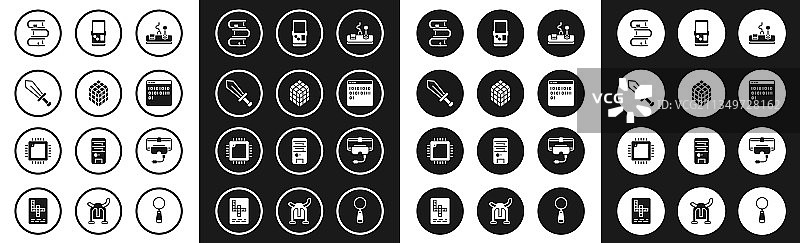 游戏手柄，魔方游戏书本图片素材