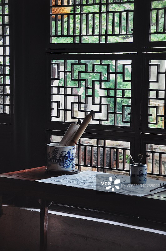苏州周庄古镇张厅沈厅图片素材
