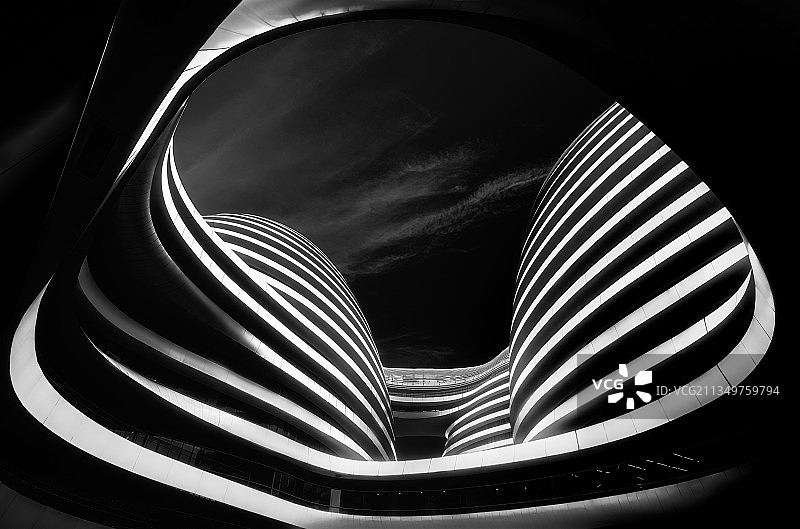 北京银河SOHO图片素材