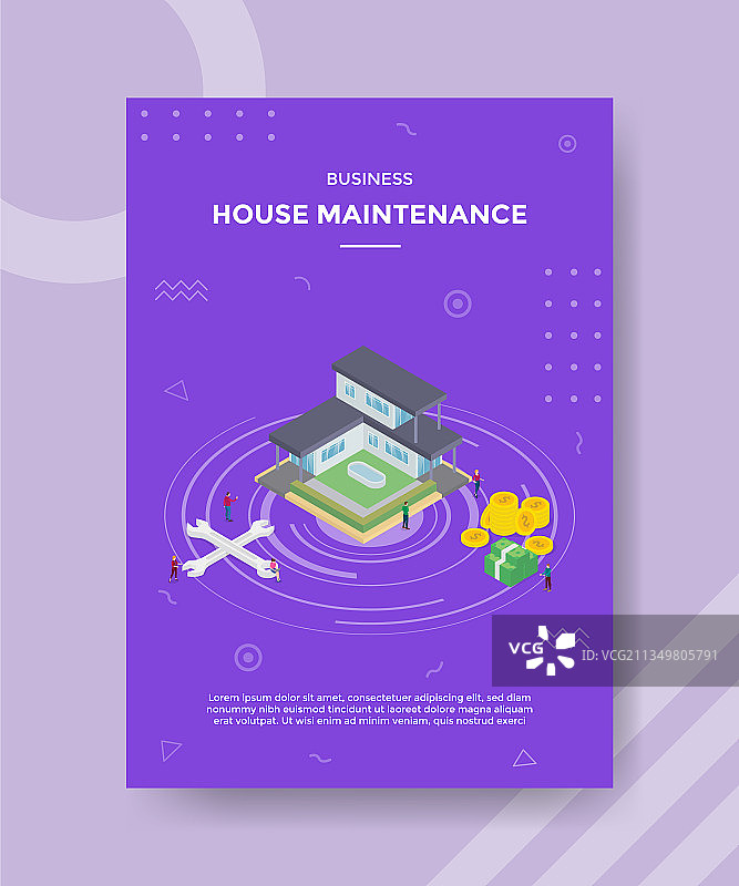 房屋改善或维护概念图片素材