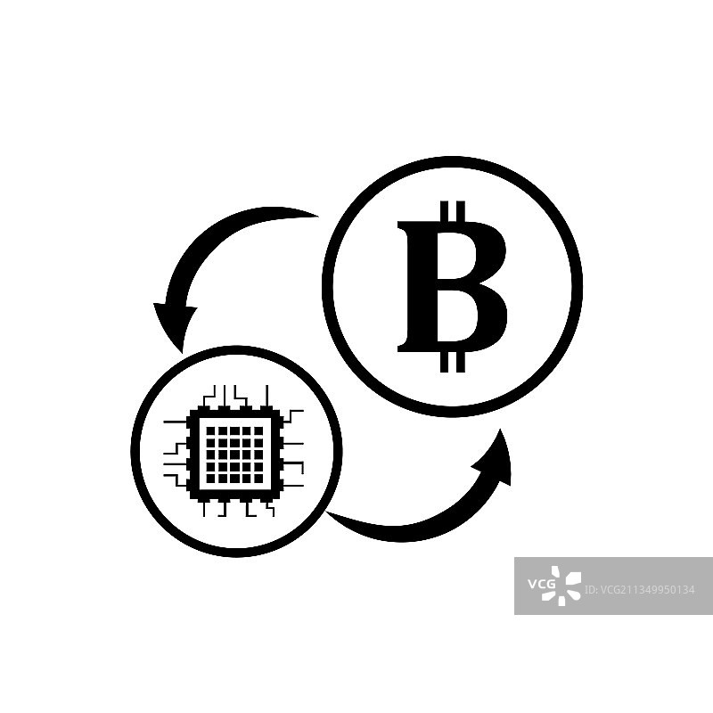 加密货币交易所图标图片素材