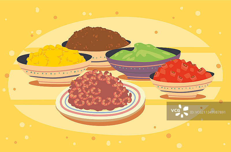 墨西哥玉米卷食材图片素材