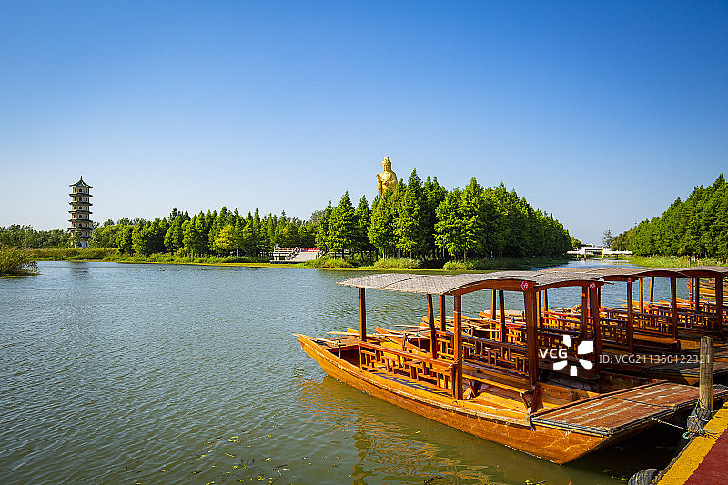 盐城市盐都区大纵湖景区图片素材