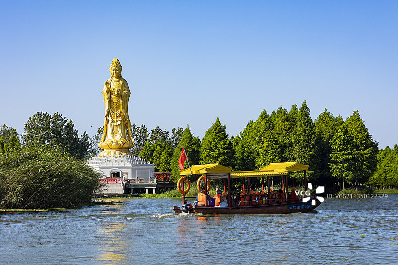 盐城市盐都区大纵湖景区图片素材