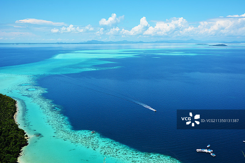 睡美人鱼岛图片素材