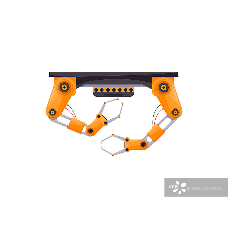 自动化机械臂生产机器人图片素材