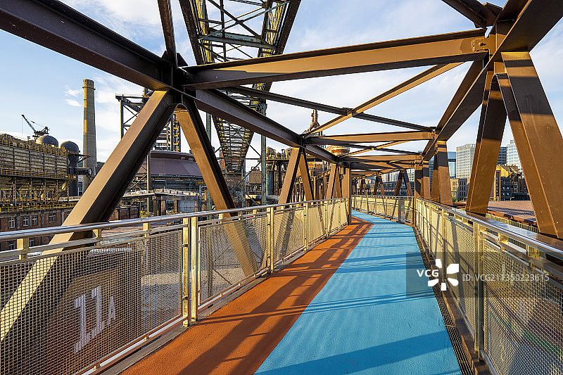 北京首钢园高空步道图片素材