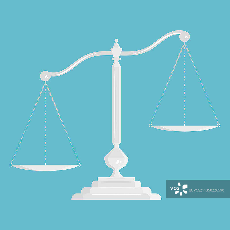 空的天平图片素材