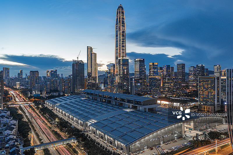 中国深圳城市风光图片素材