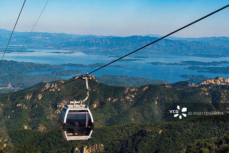 高空缆车图片素材