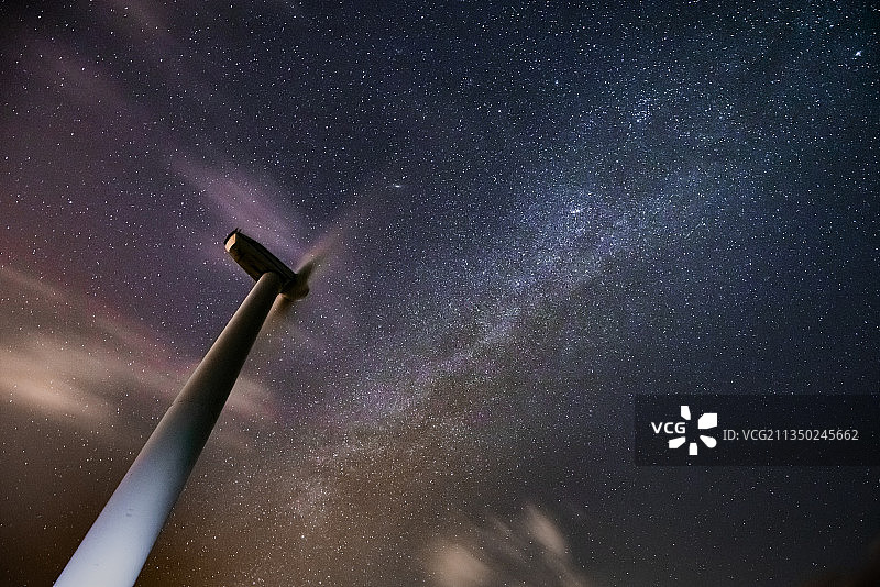 夏日银河图片素材