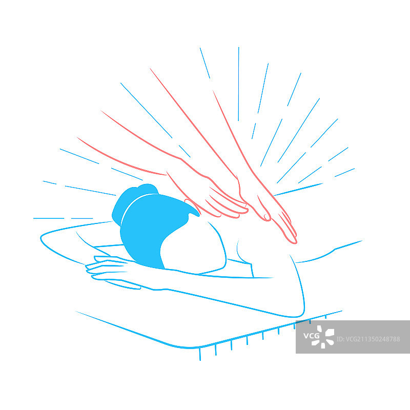 物理治疗按摩图片素材