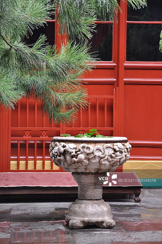 北京广济寺图片素材