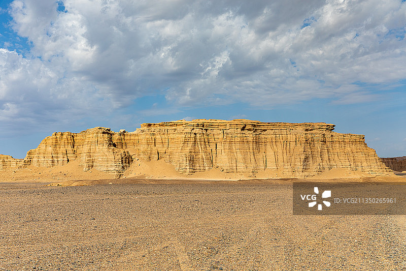 中国新疆哈蜜大海道 雅丹地貌图片素材