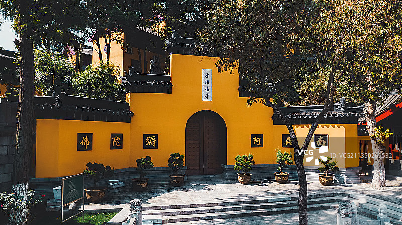 古鸡鸣寺图片素材