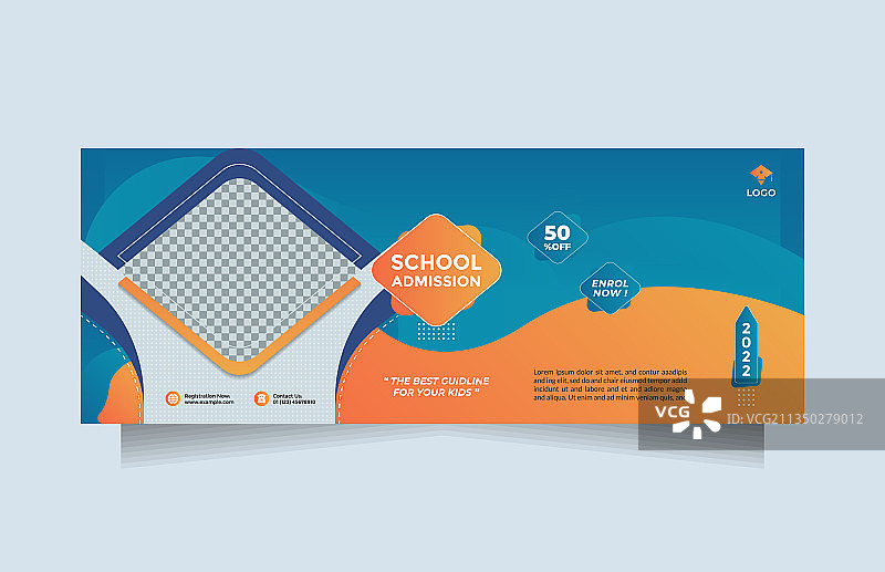 创意学校教育招生图片素材