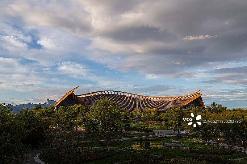 中国龙（北京世园会中国馆）图片素材