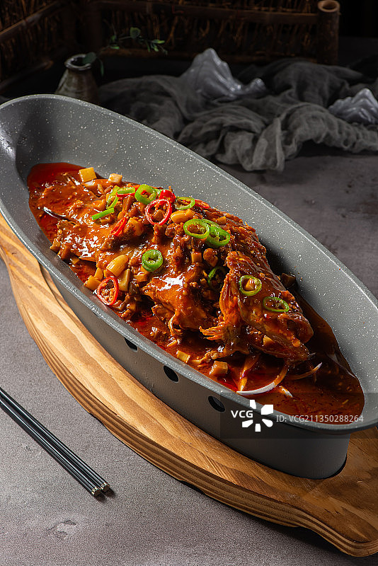 黄山臭鳜鱼图片素材