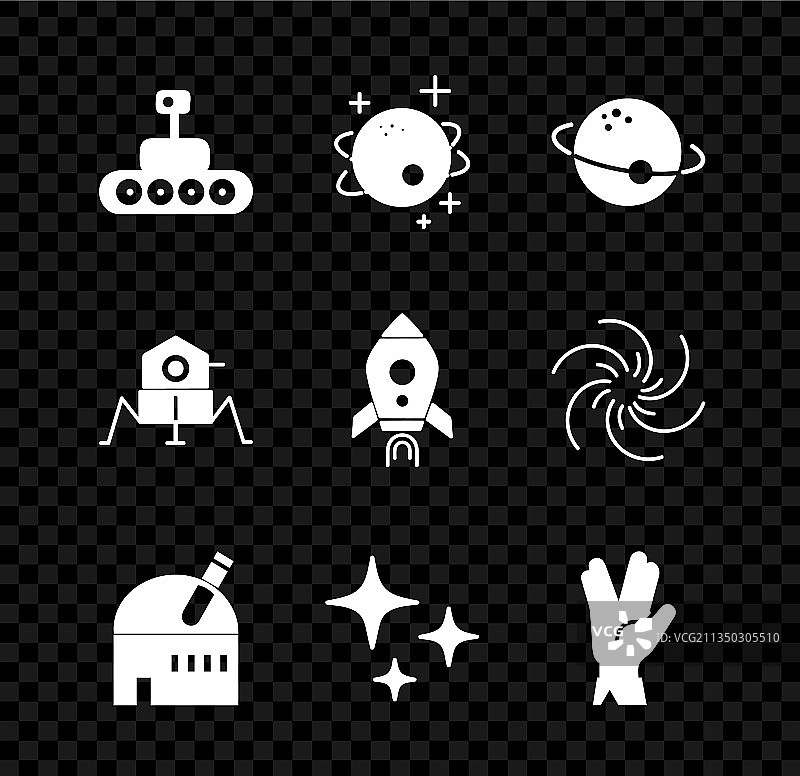 火星探测车、行星天文台图片素材