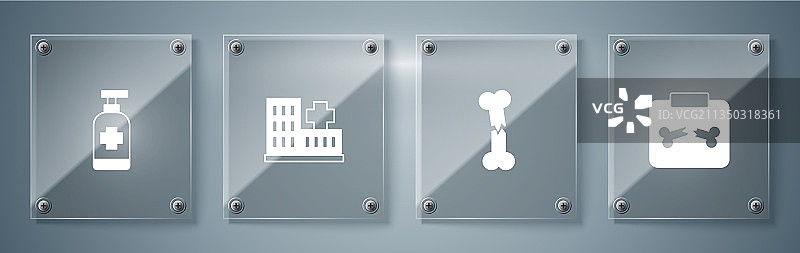 X光片骨折人体医院图片素材