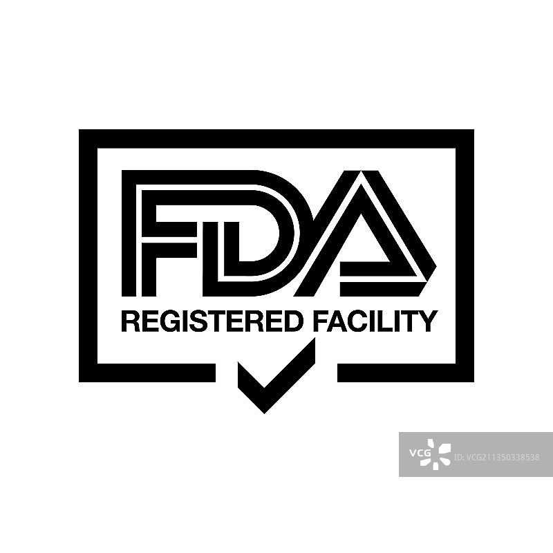 美国食品药品监督管理局FDA注册图片素材