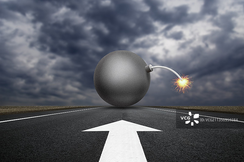 风险危机预警（爆雷）图片素材