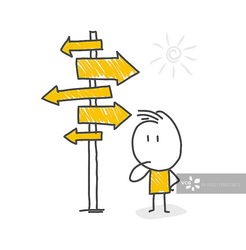 选择的火柴人图片素材