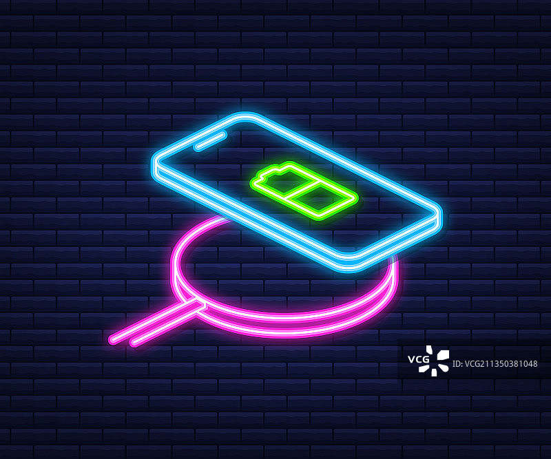 智能手机创新无线充电图片素材