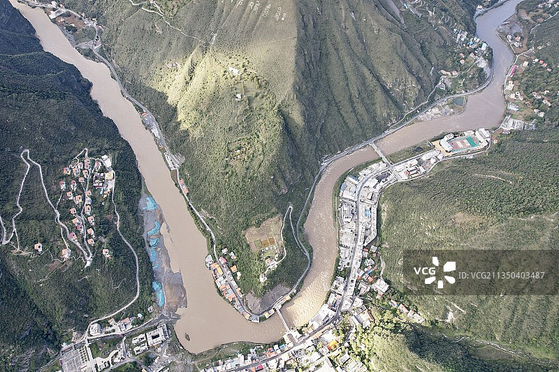 阿坝观音桥图片素材