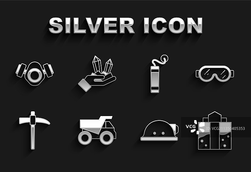 矿用自卸车安全护目镜挖矿素材图片素材