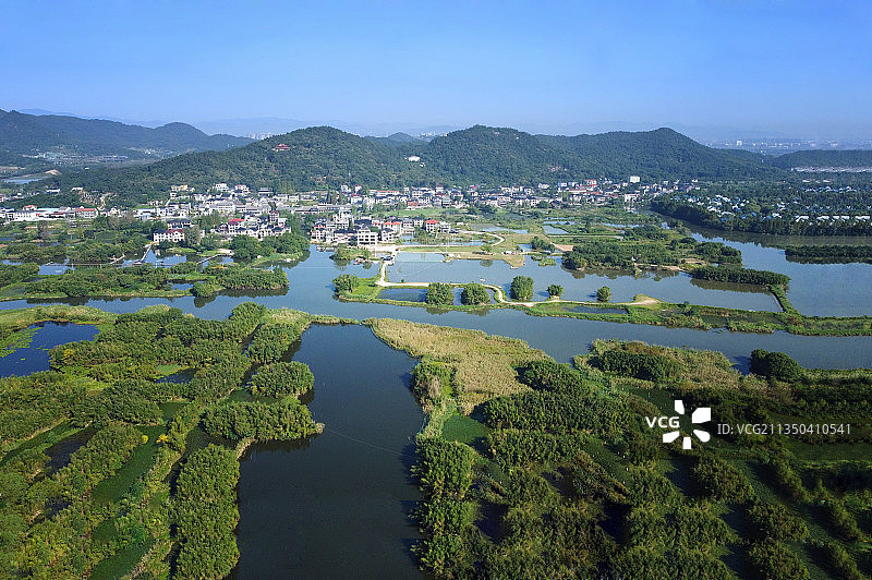 防风古国下渚湖图片素材