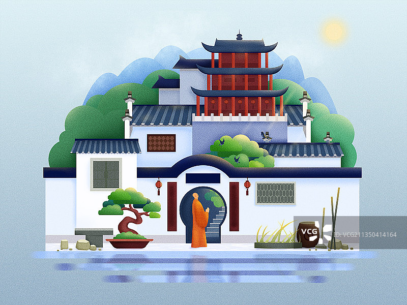 古建筑图片素材