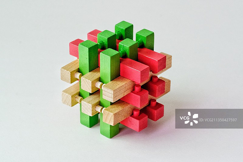 鲁班锁图片素材