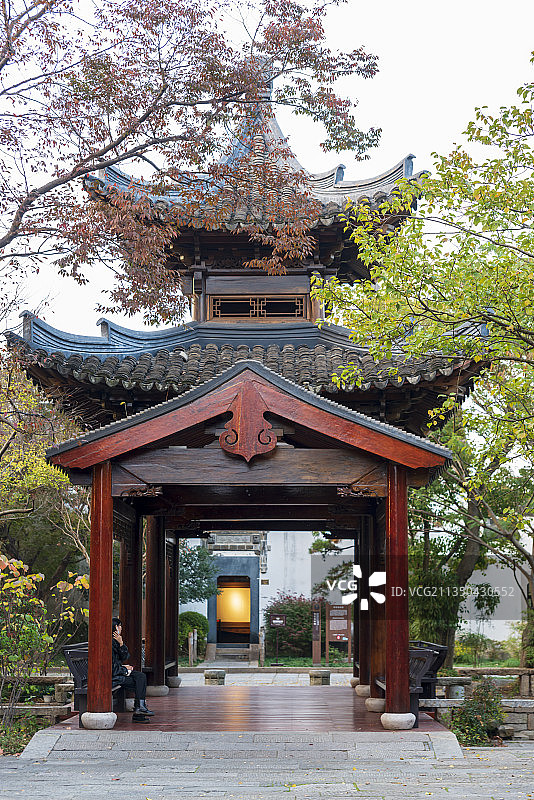 上海松江广富林图片素材