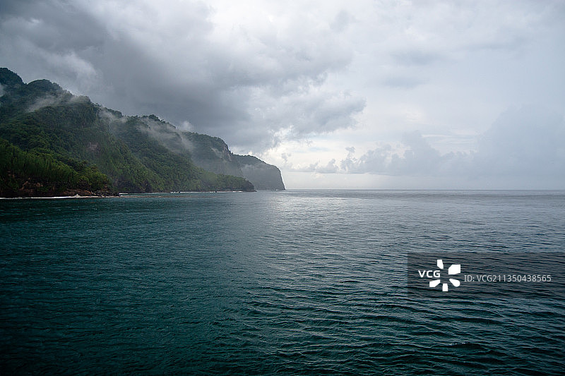 马提尼克海景图片素材