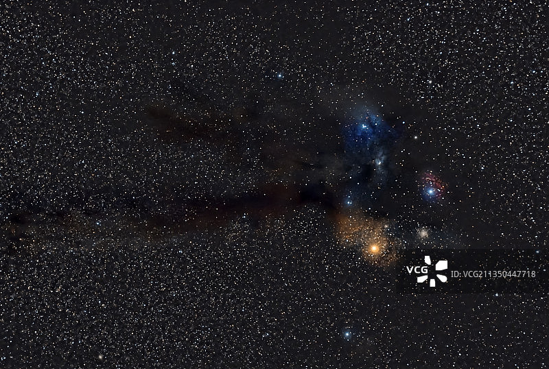 夜空星空特写镜头图片素材