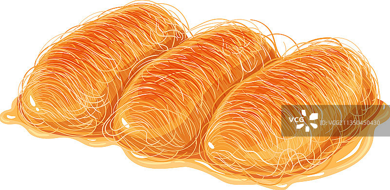 土耳其美食卡代伊夫甜点图片素材