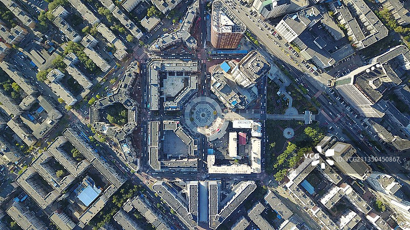 八卦街区图片素材