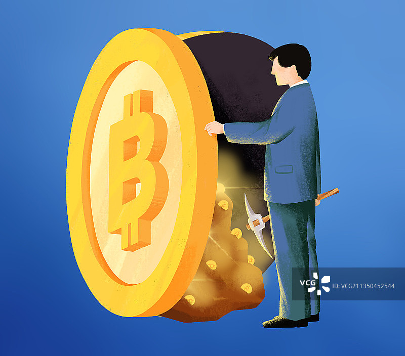 比特币图片素材