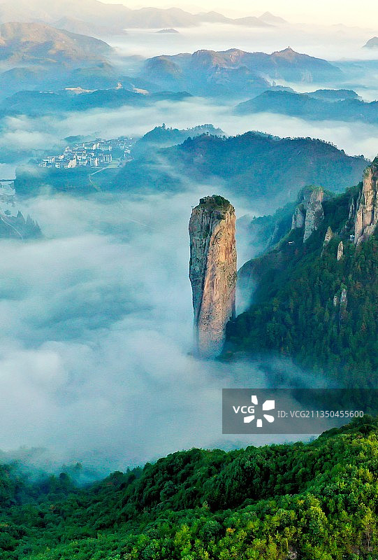 5A景区一仙都图片素材