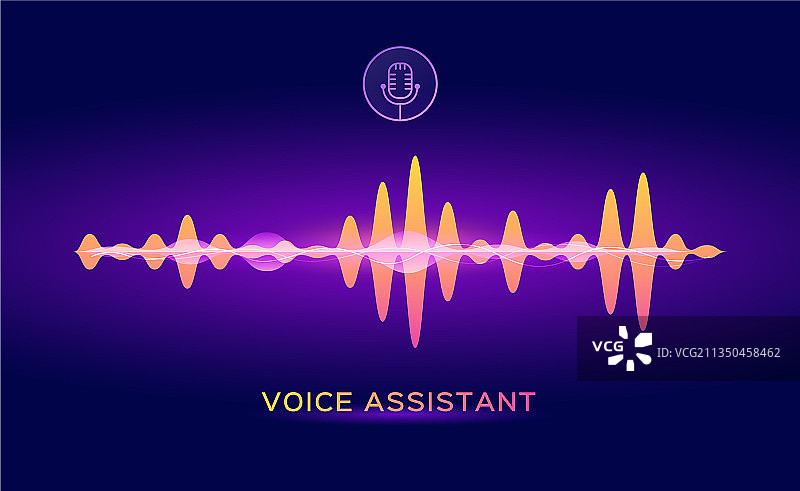 个人语音助手声音识别图片素材