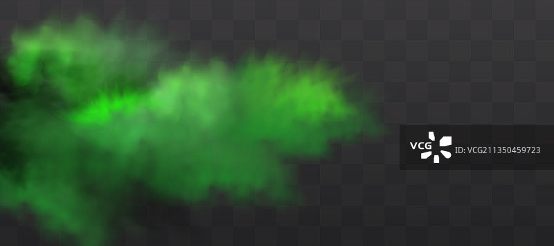 绿色恶臭气味烟雾或有毒气体图片素材