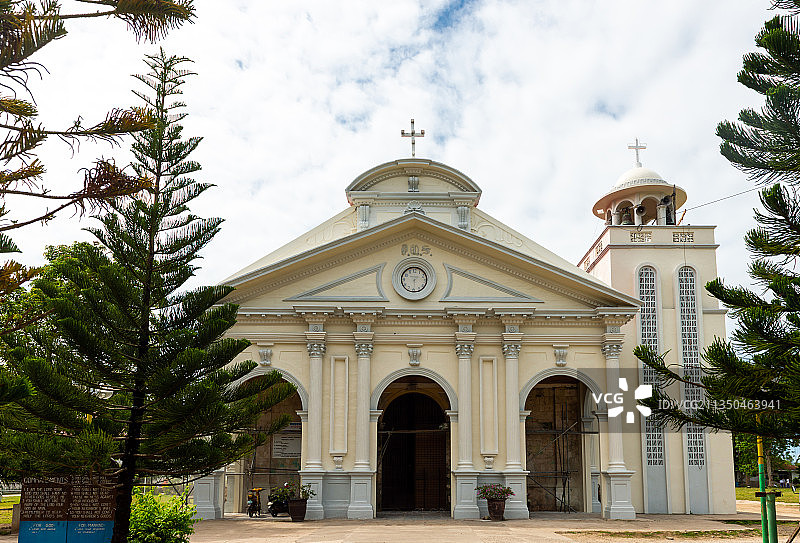 菲律宾薄荷岛教堂图片素材