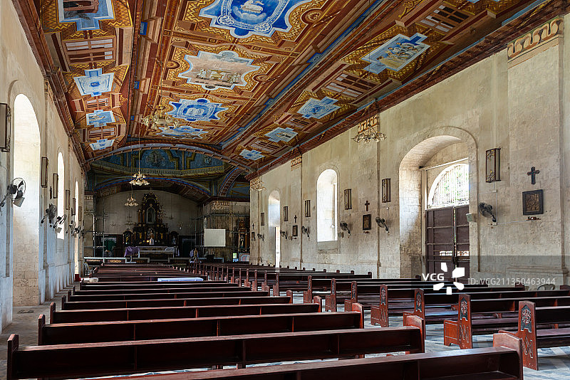 菲律宾薄荷岛教堂图片素材