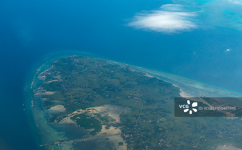 菲律宾薄荷岛海岸线图片素材