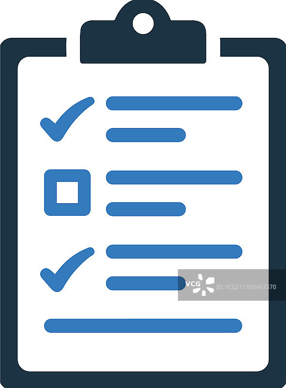 清单图标简约设计图片素材