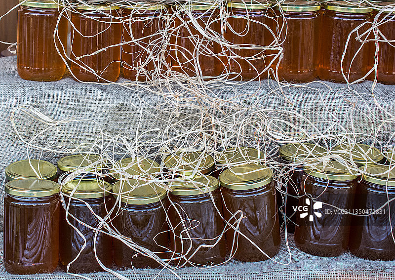 蜂蜜作为美味的营养成分图片素材